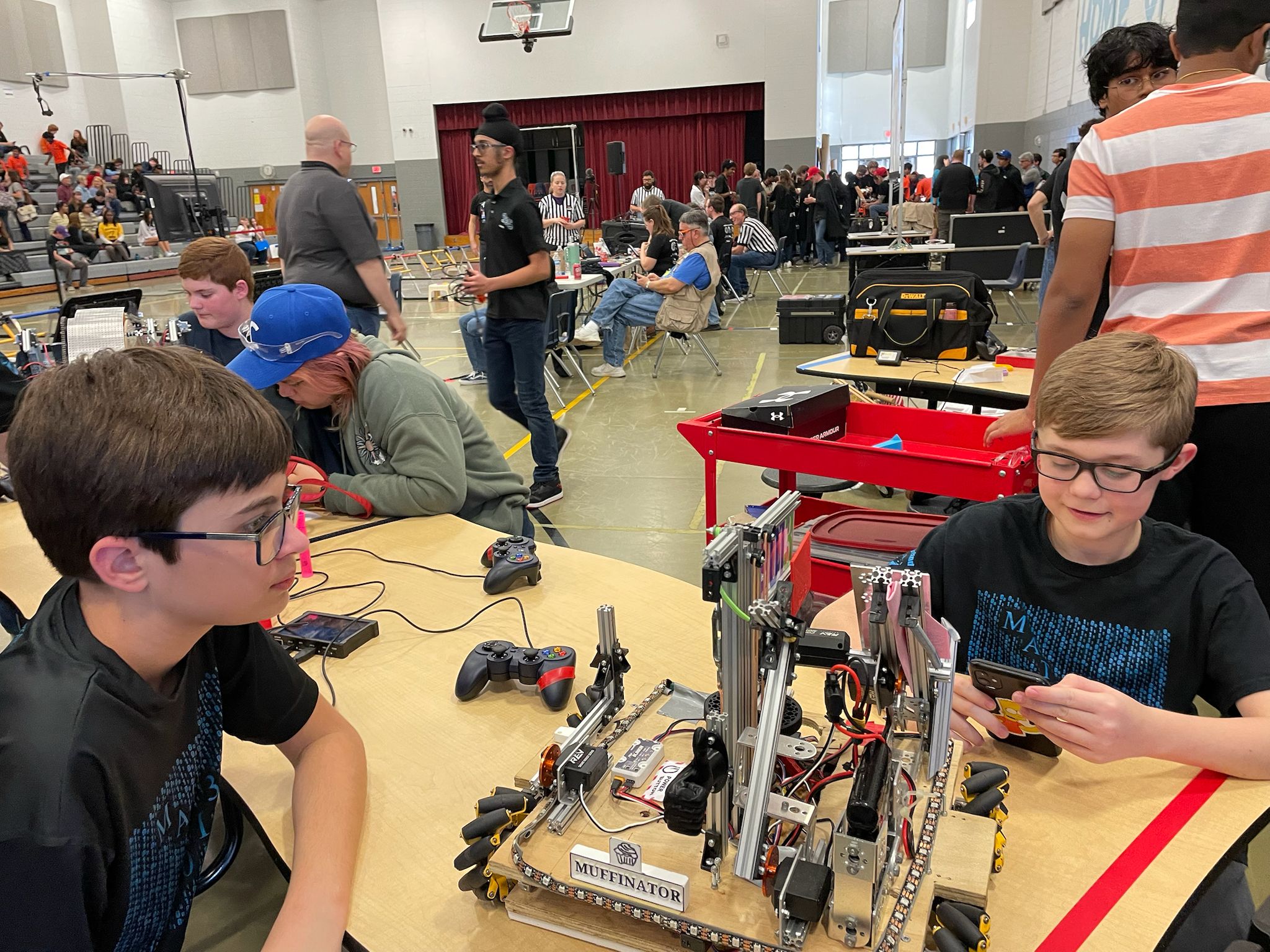 Preparing field elements for testing