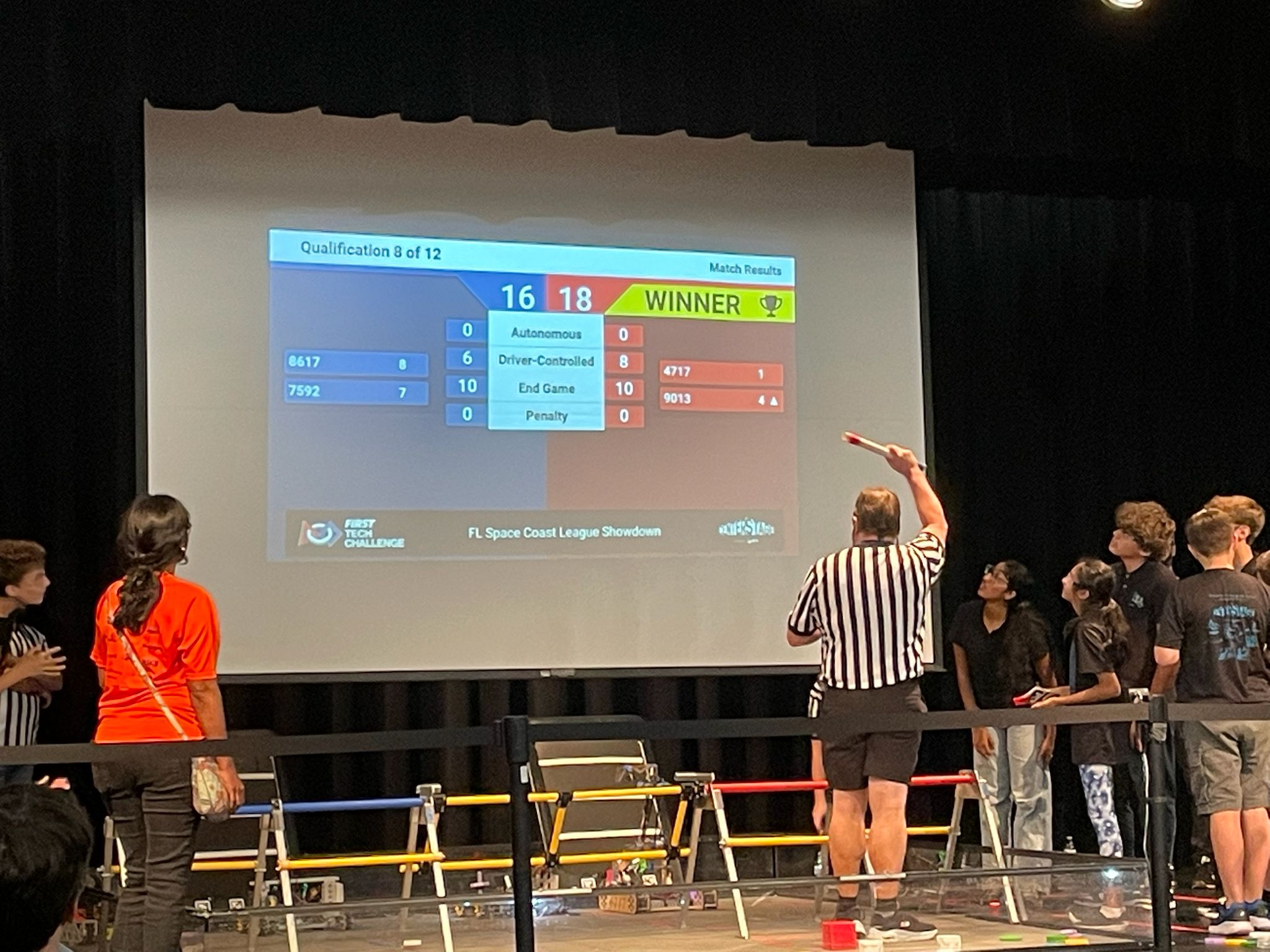 Students wiring up a sensor array