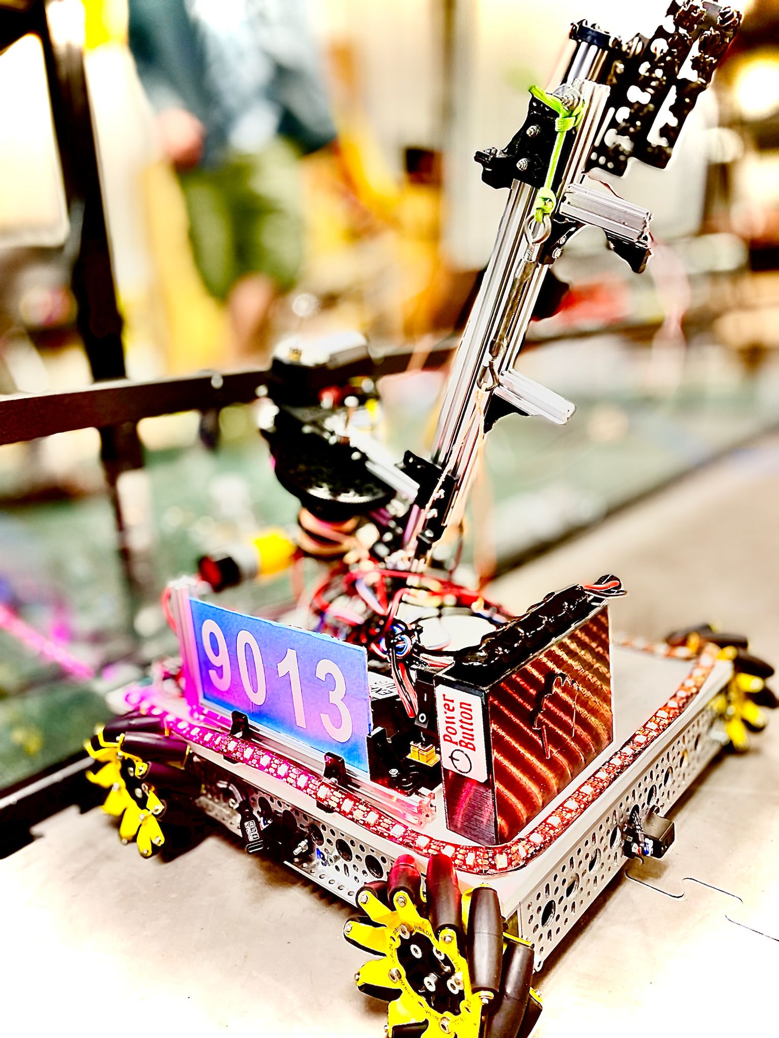 Completed robot from last year