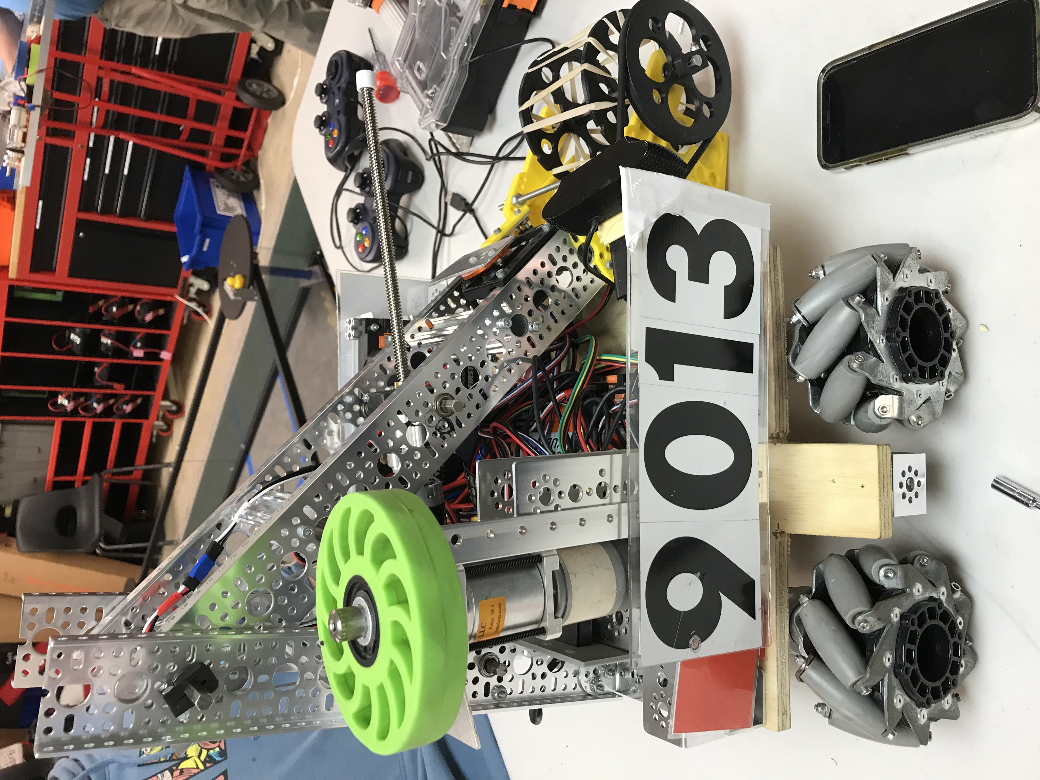 Award ceremony and team celebration